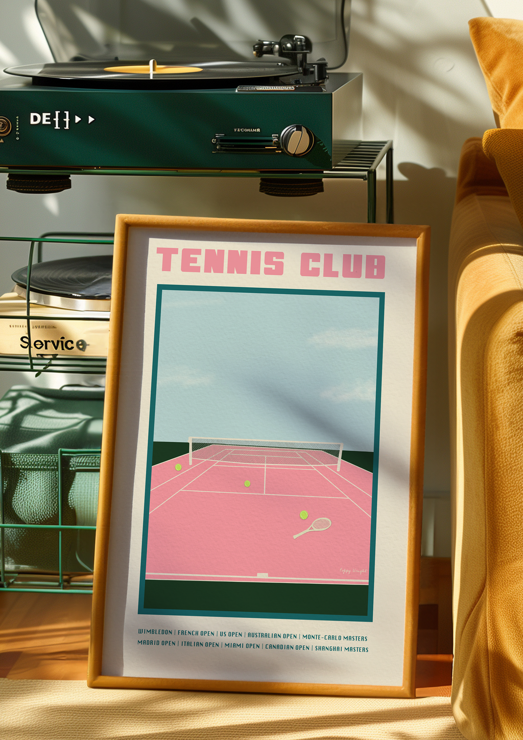 Tennis Club Print