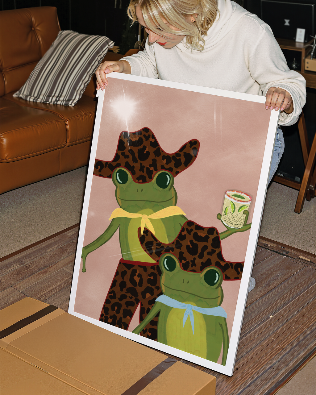 Leopard Print Frogs