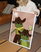 Leopard Print Frogs