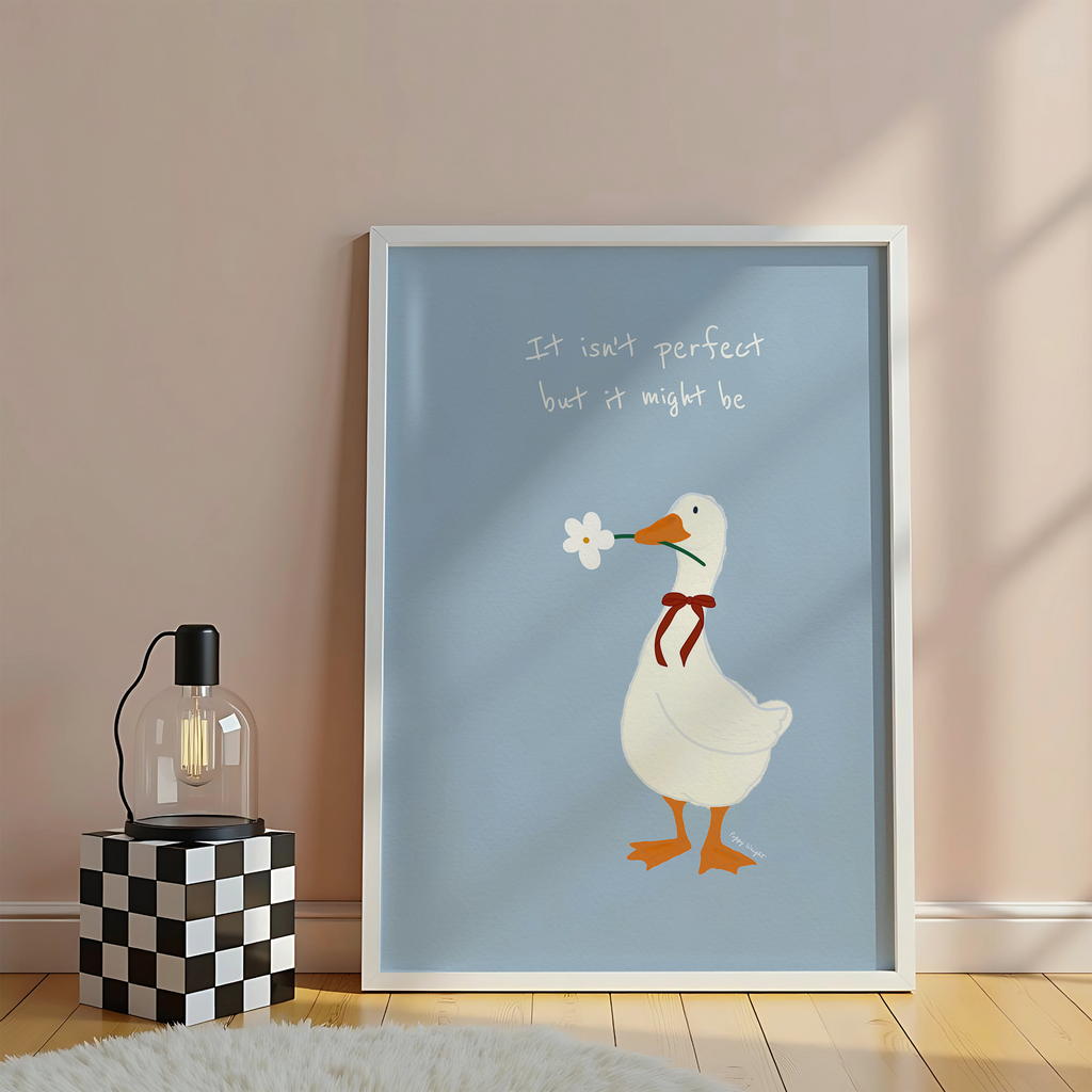 It Isn't Perfect But It Might Be Print