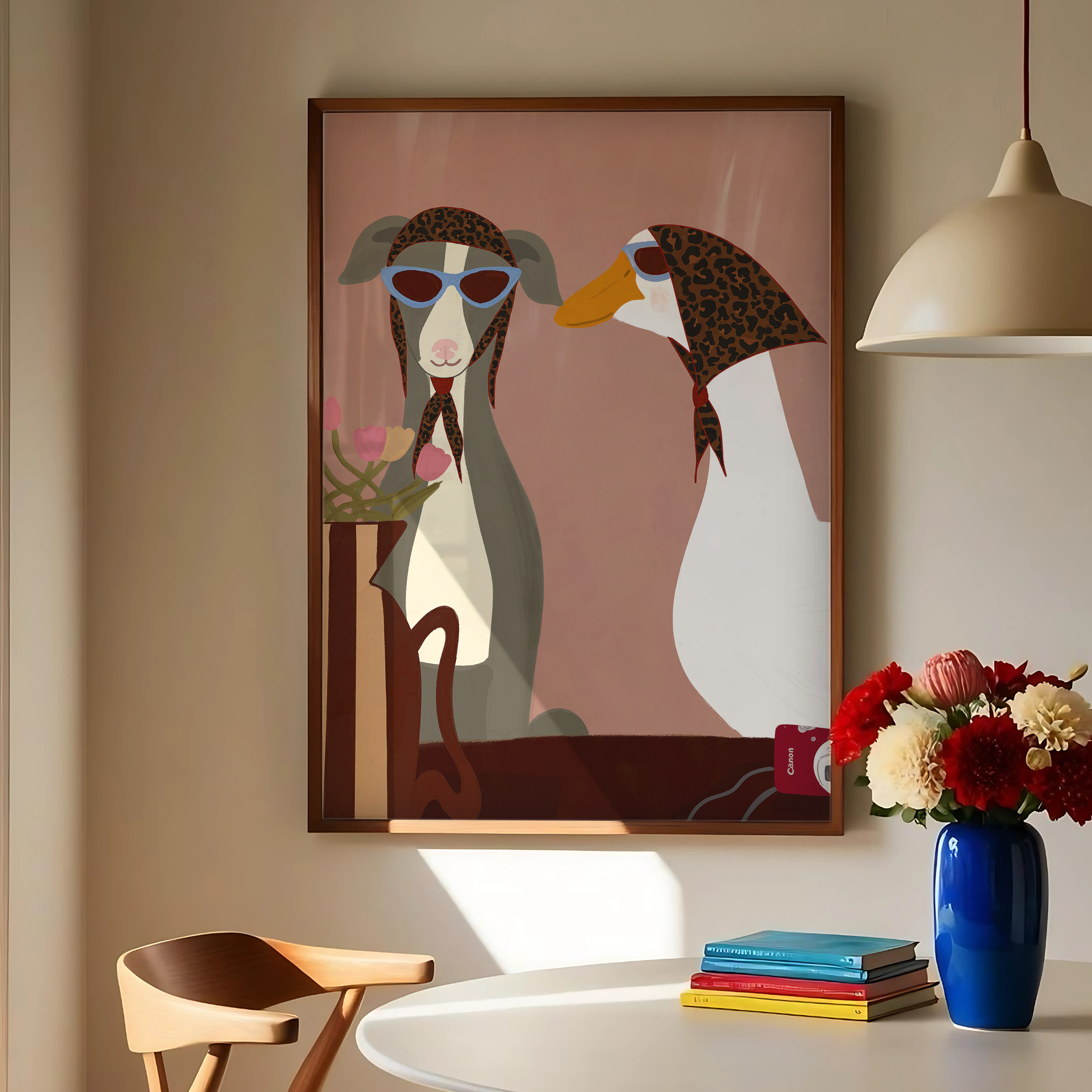 Besties in Leopard Print