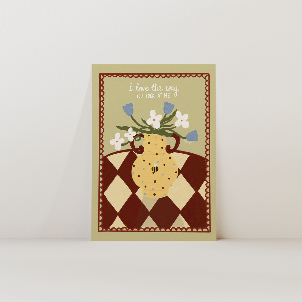 Honeybee Print