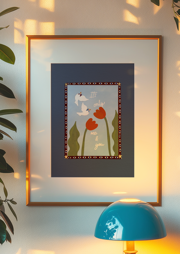 Coming Up Roses Print