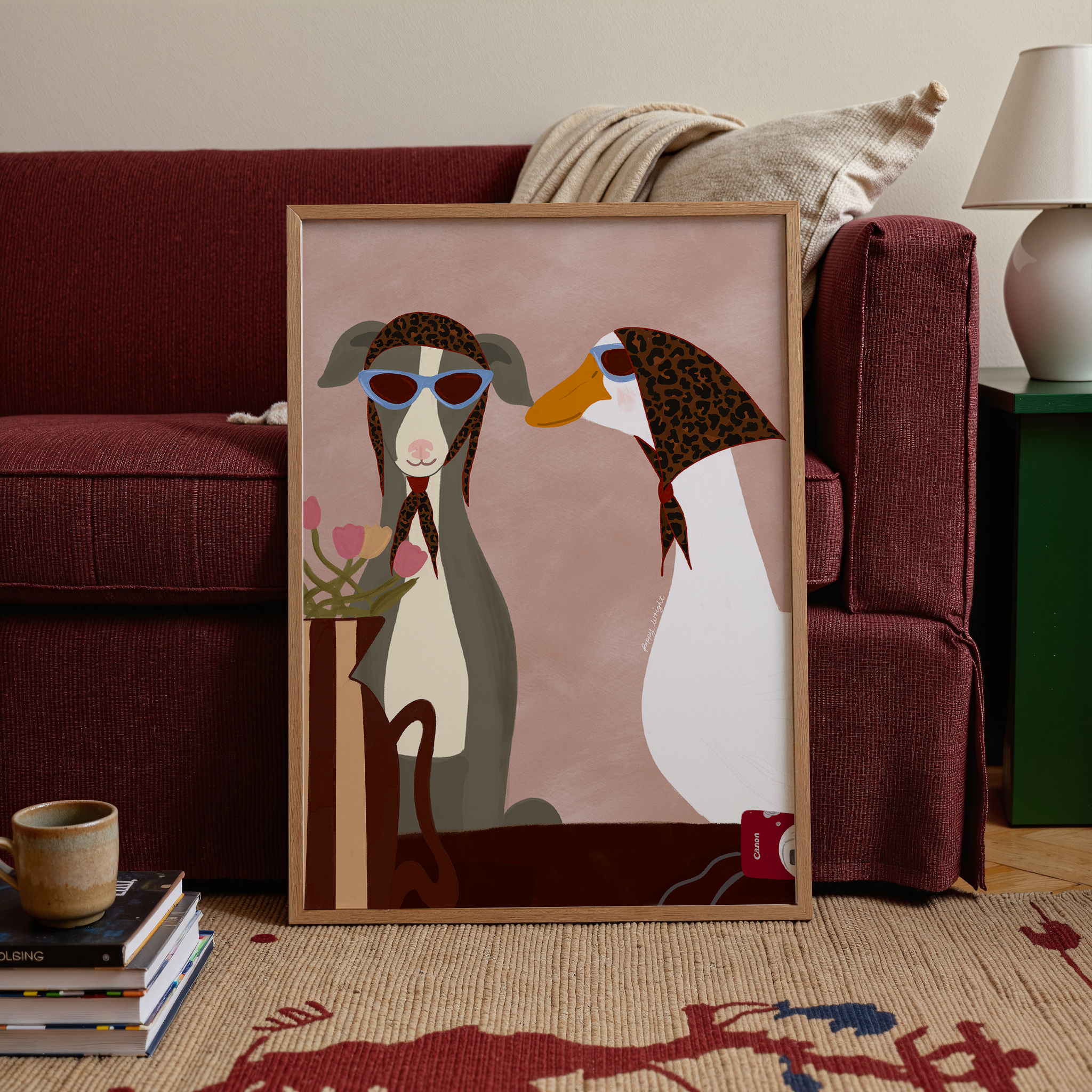 Besties in Leopard Print