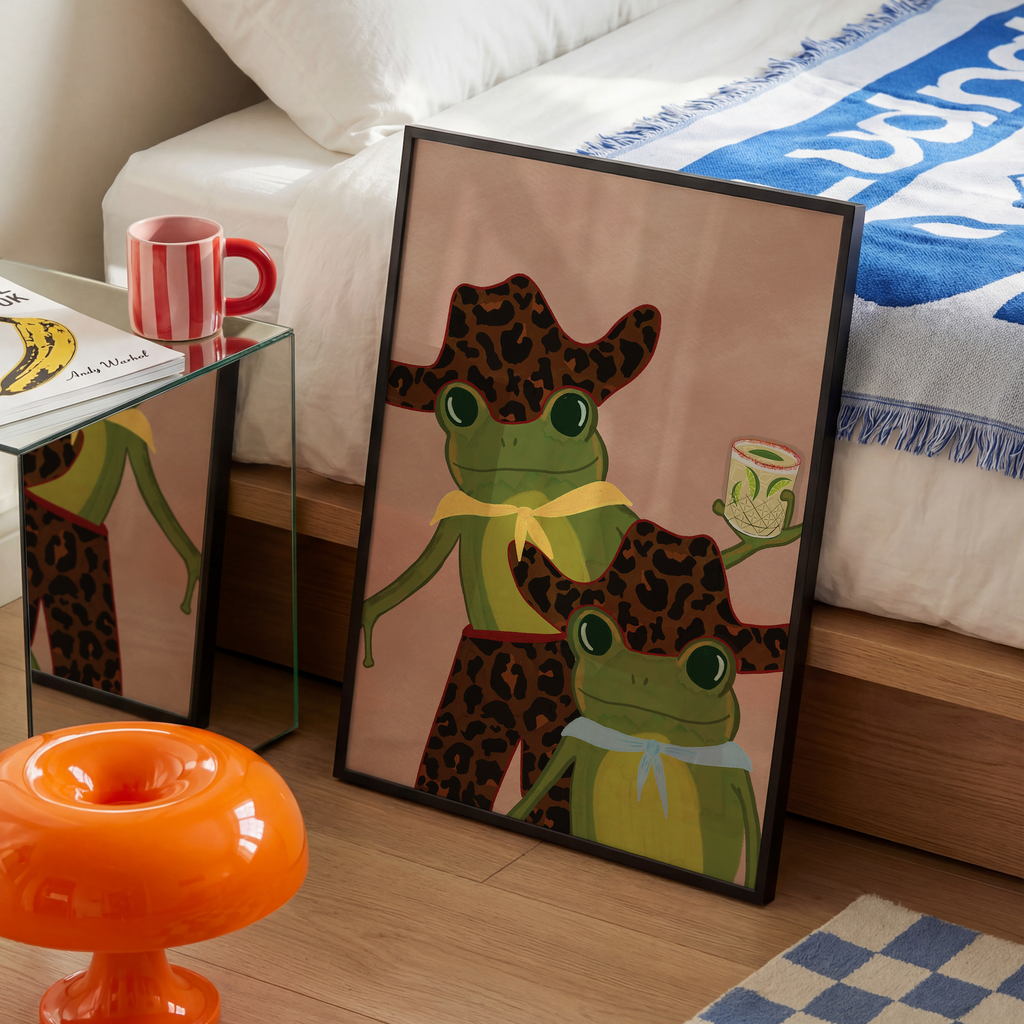 Leopard Print Frogs