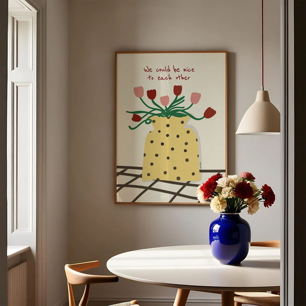 Nice To Each Other Print