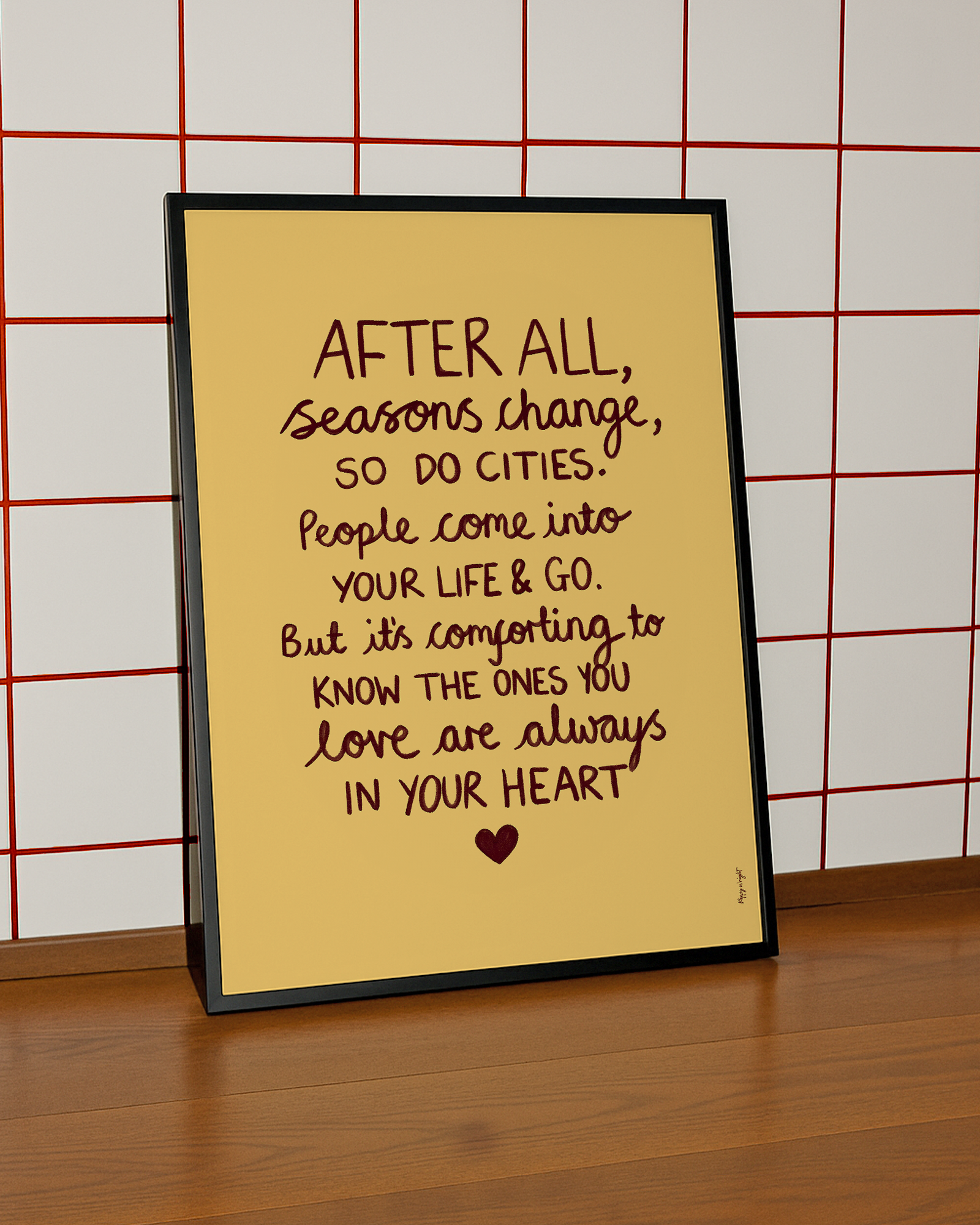 Seasons Change Print