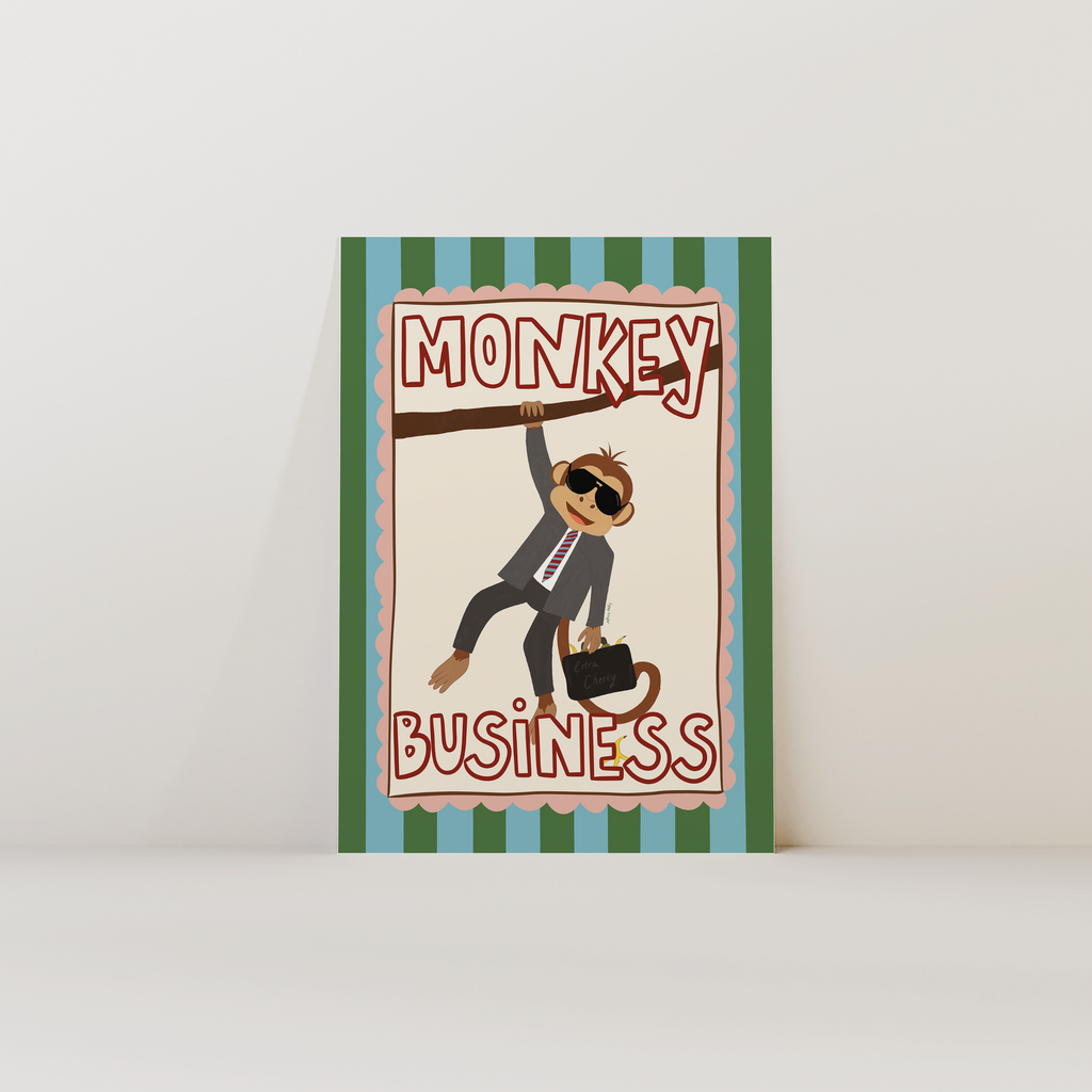 Monkey Business Print