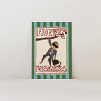 Monkey Business Print