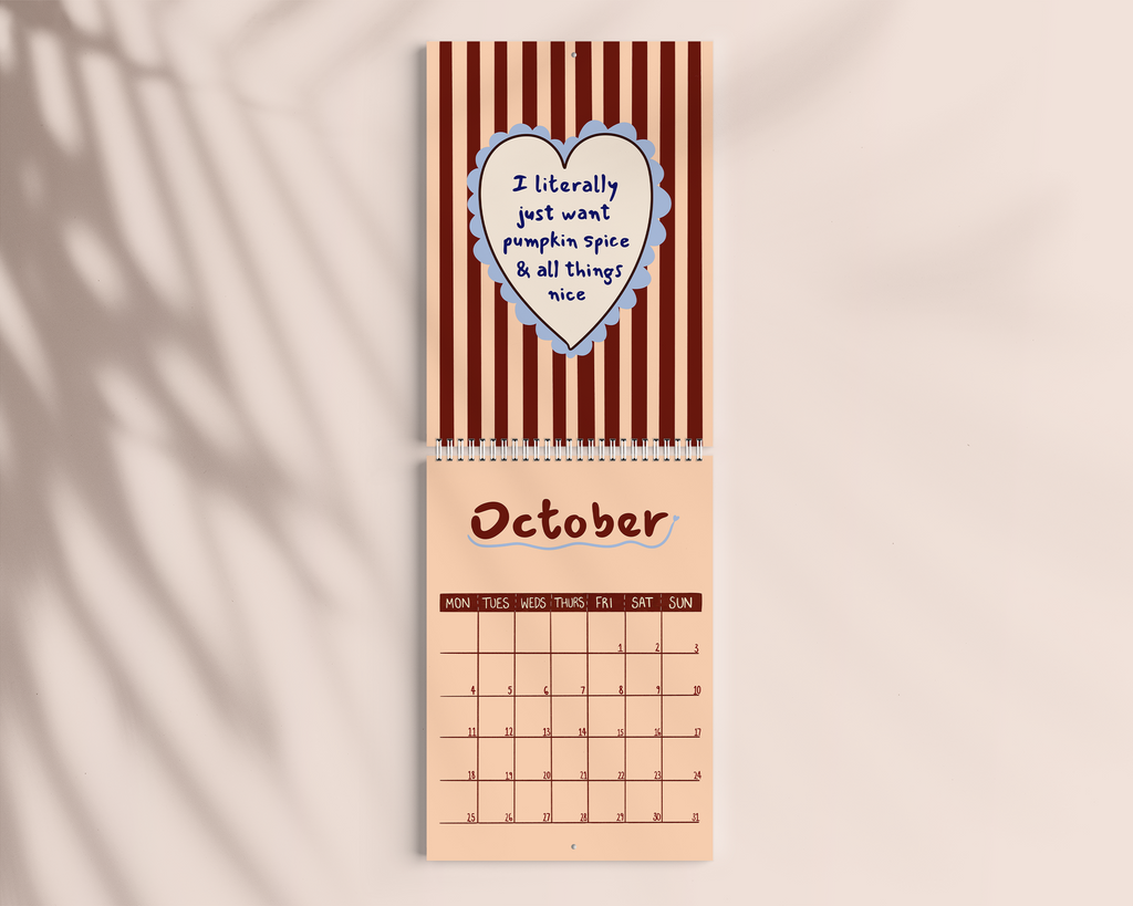 *COMING SOON* 2027 Wall Calendar: Small Joyful Wishes
