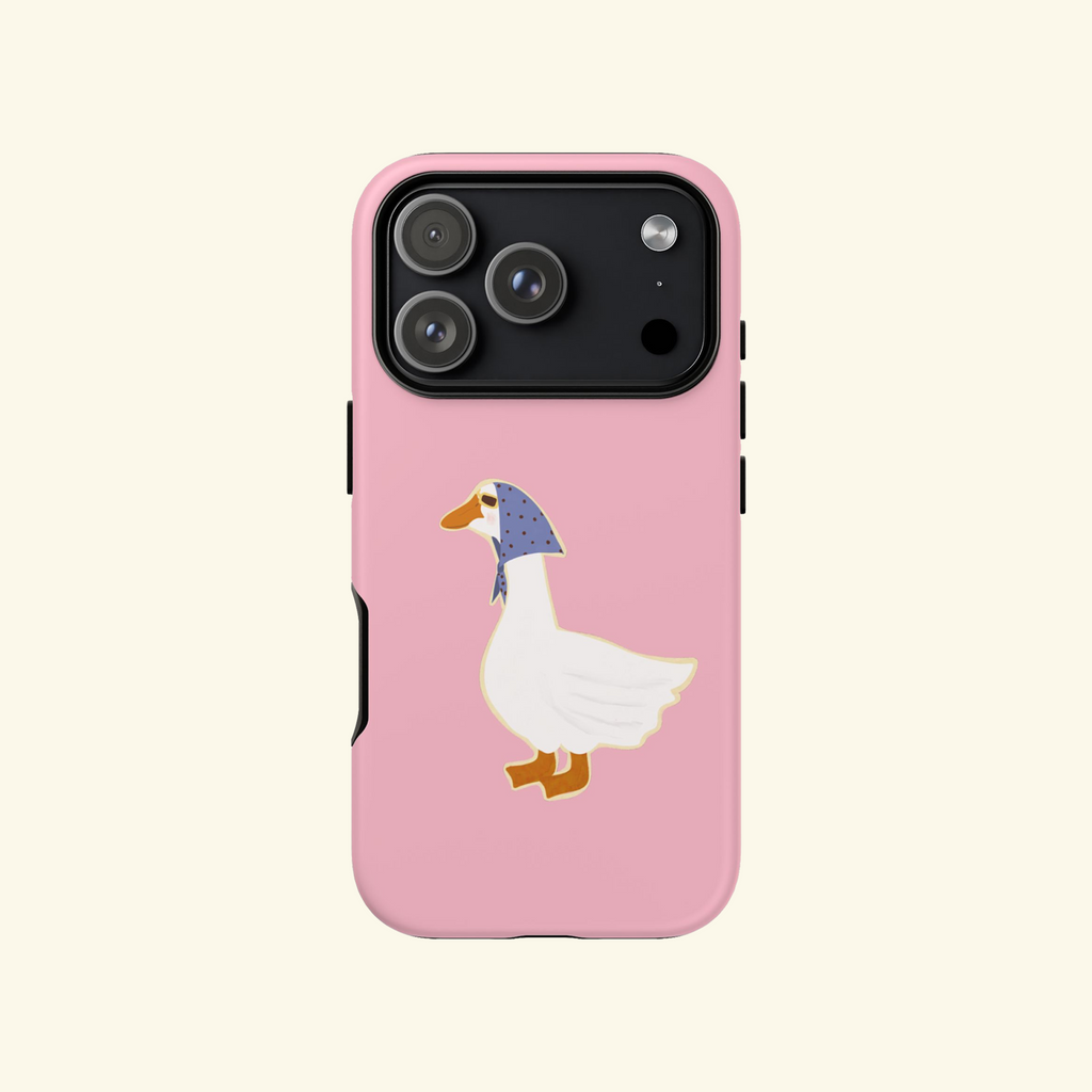 Pink Silly Goose Phone Case