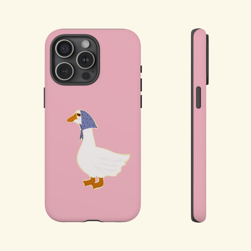 Pink Silly Goose Phone Case