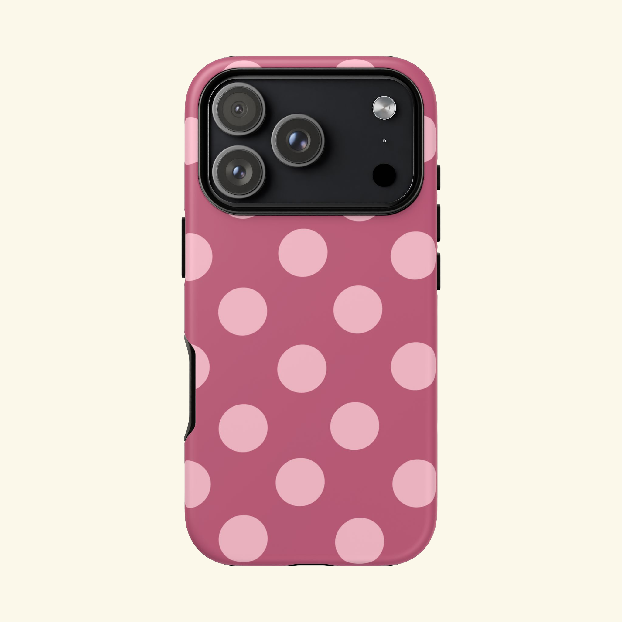Pink Polka Phone Case