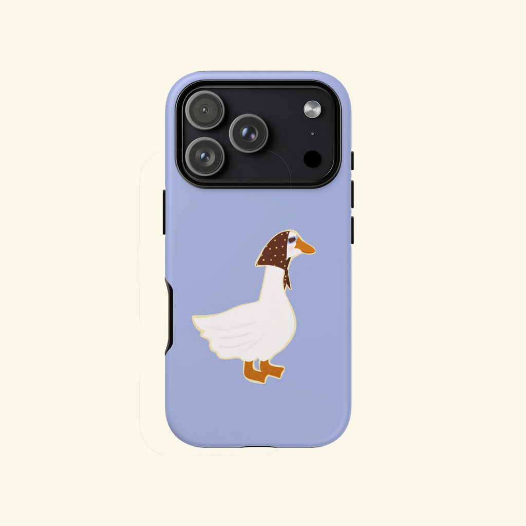 Blue Silly Goose Phone Case