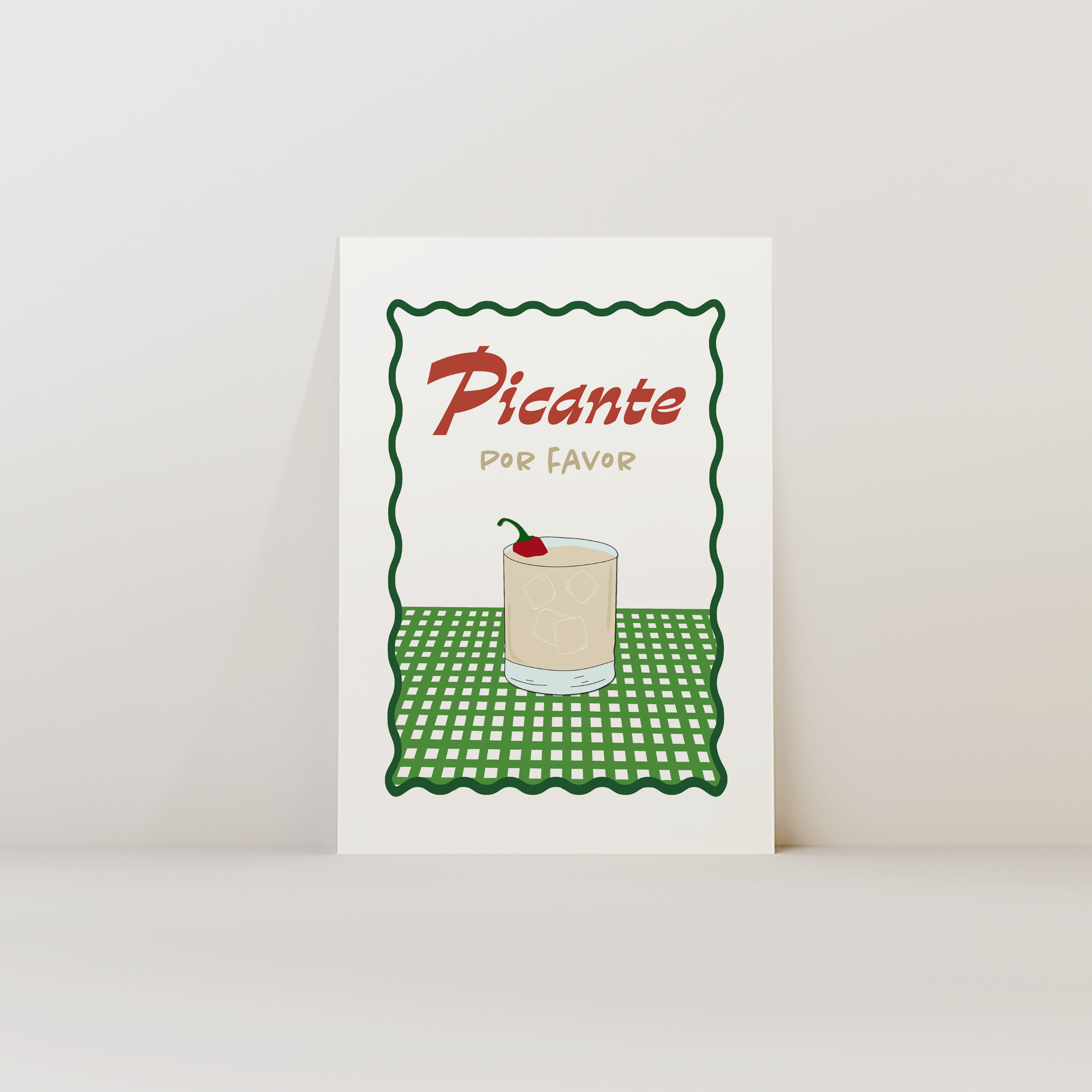 Picante Por Favor Print