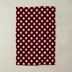 Pink Polka Tea Towel