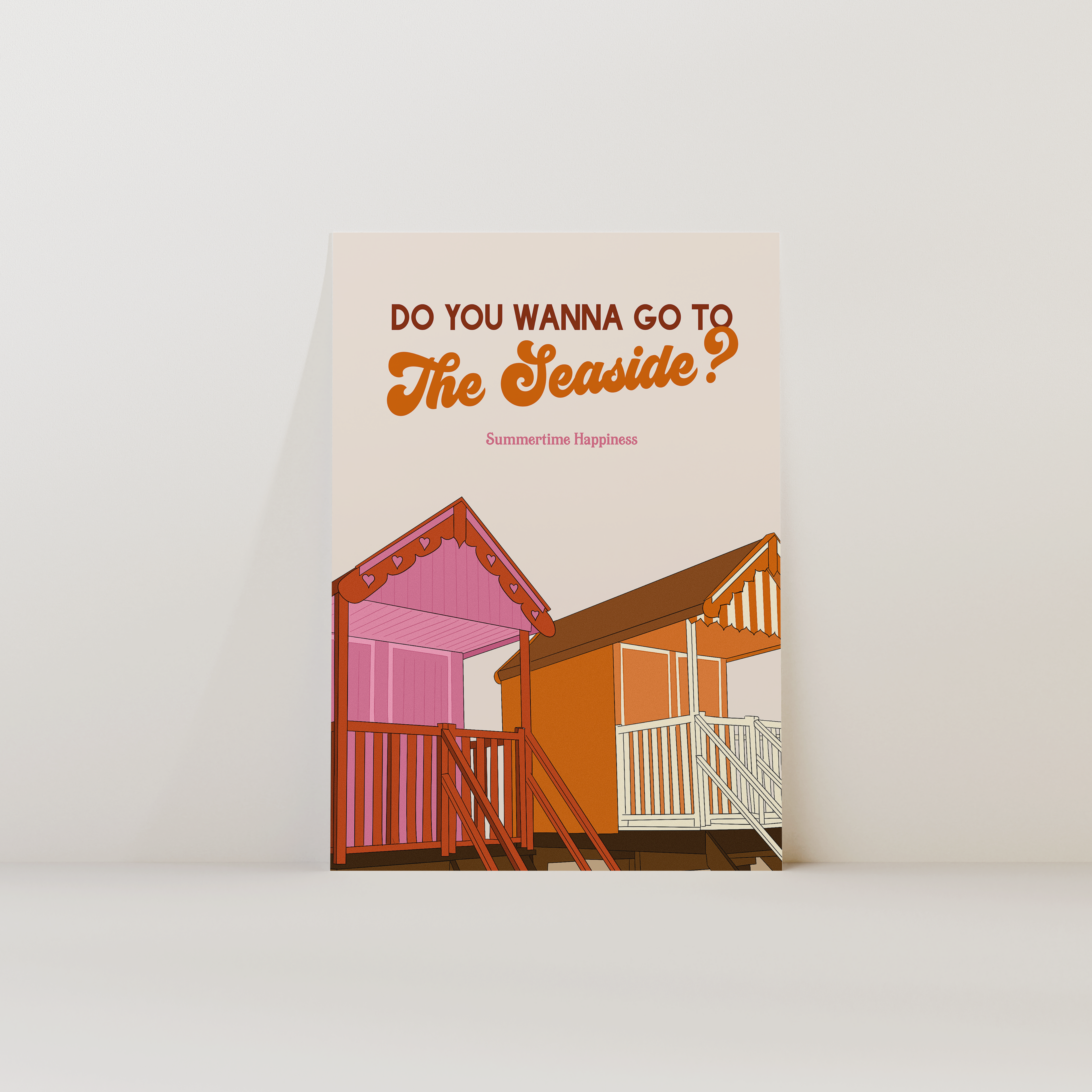 Do You Wanna Go To The Seaside? Print