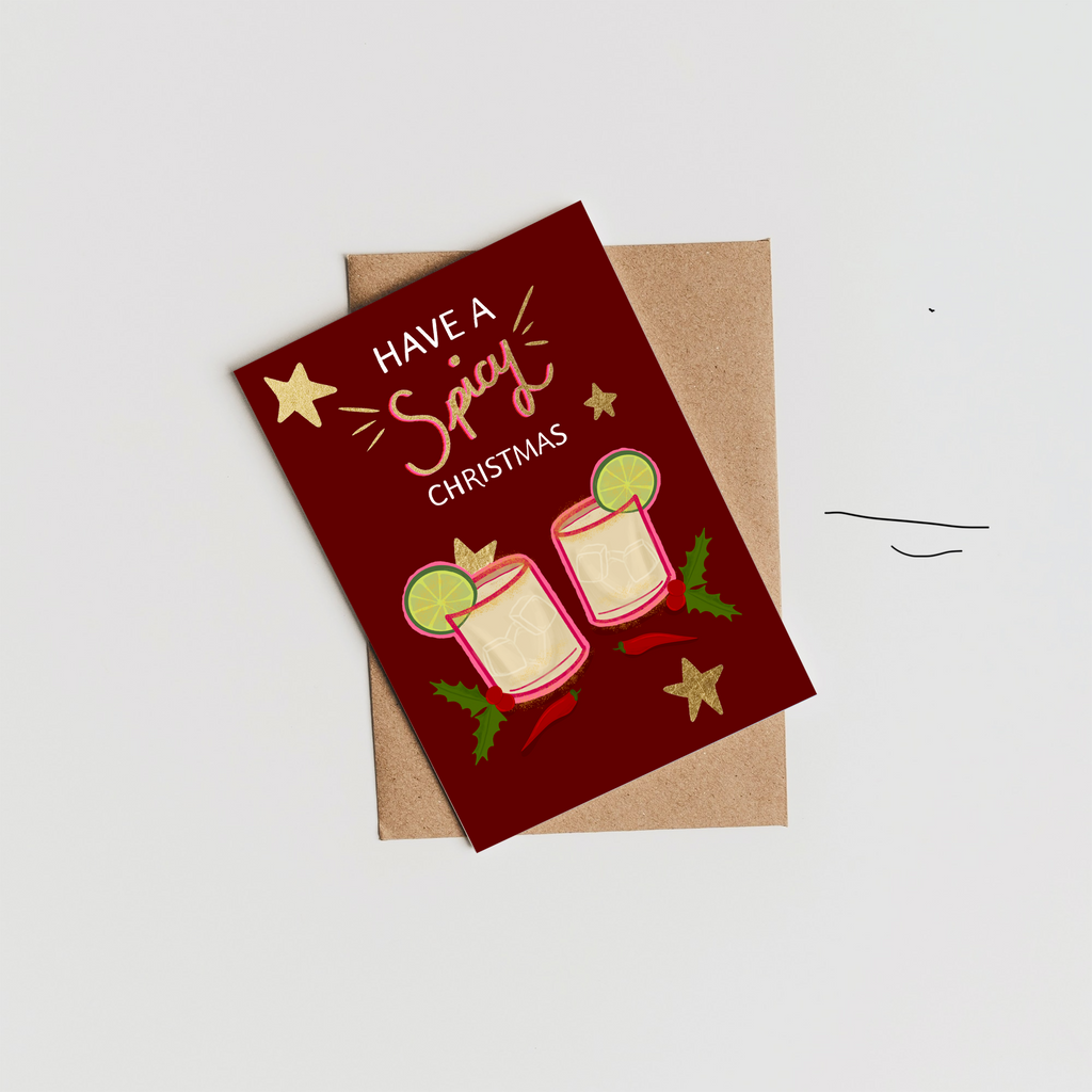 Have A Spicy Christmas Christmas Card