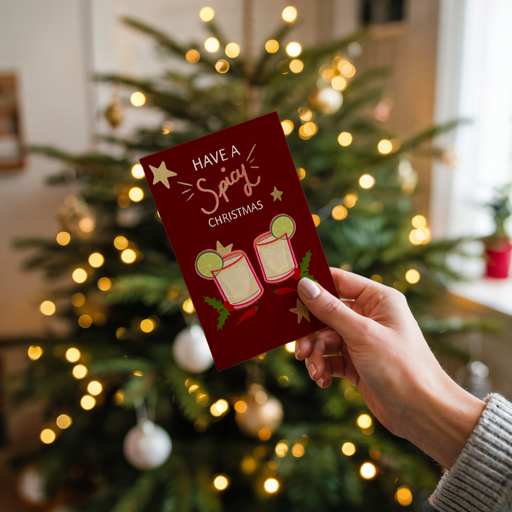 Have A Spicy Christmas Christmas Card