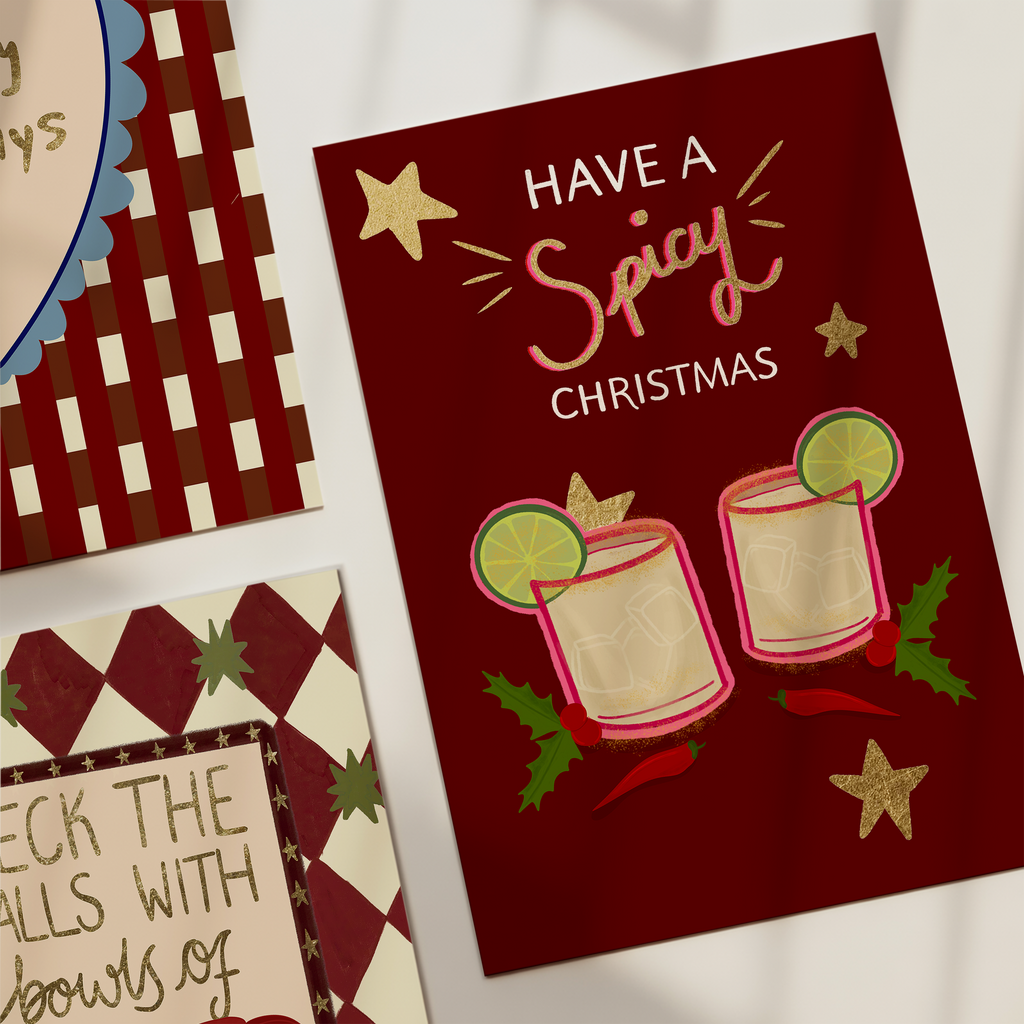 Have A Spicy Christmas Christmas Card