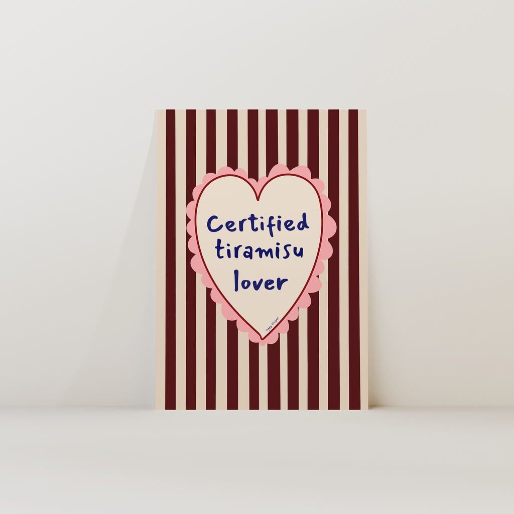 Tiramisu Lover Print