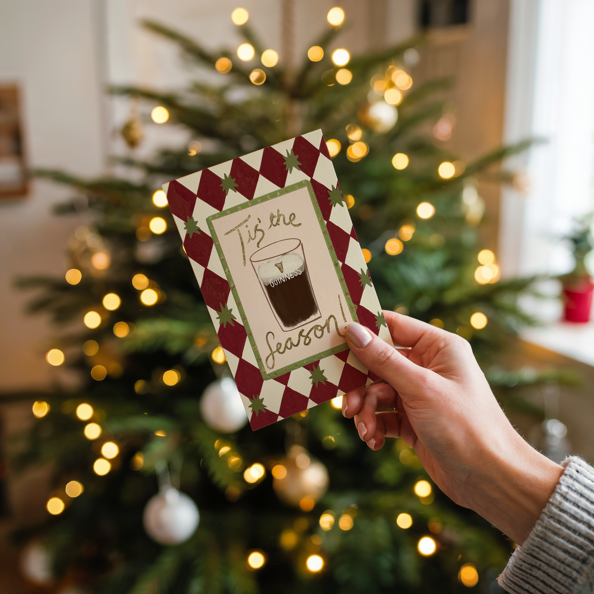 Tis' The Season Guinness Christmas Card
