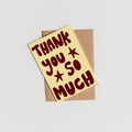 Thank You So Much Card