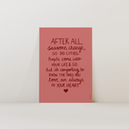 Seasons Change Print