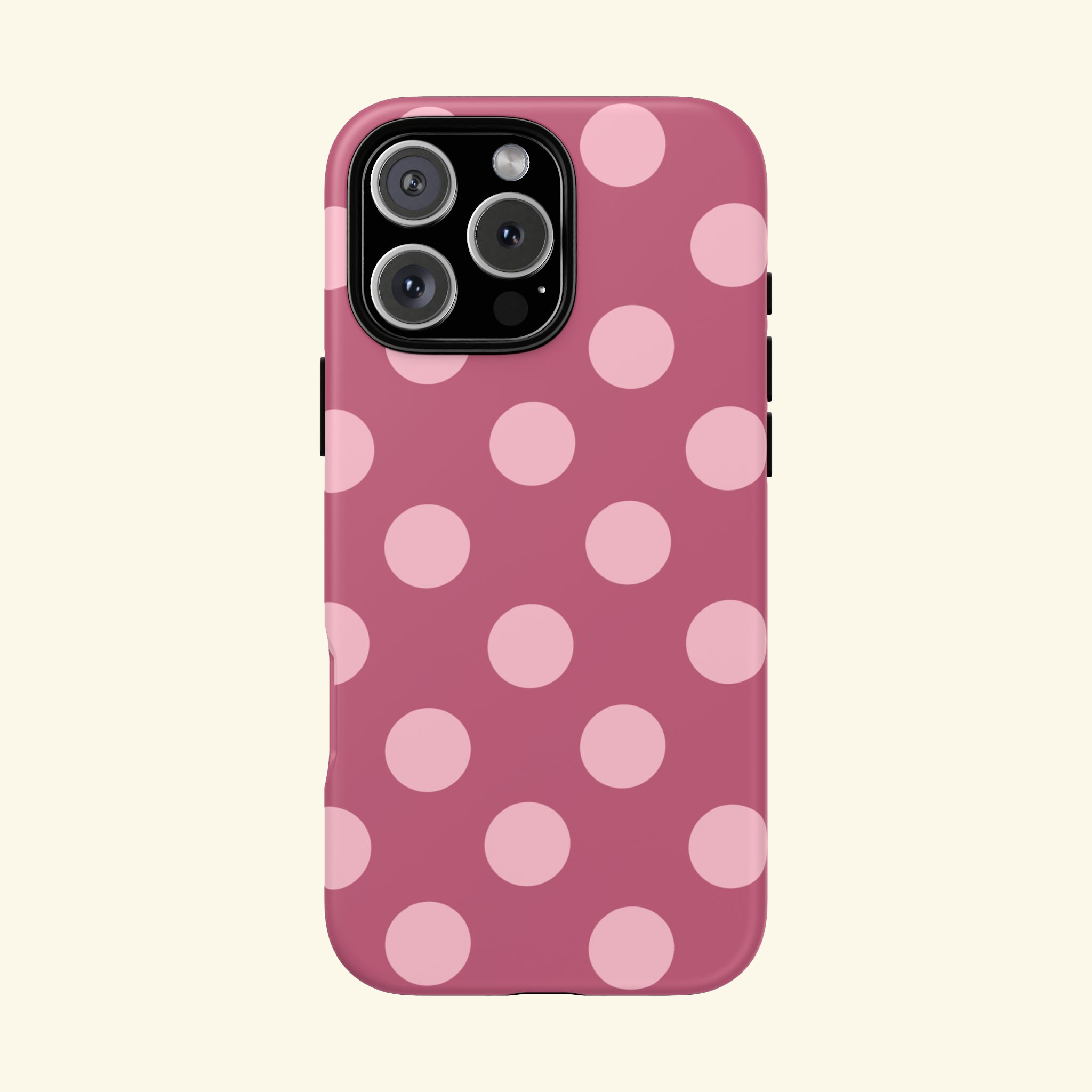 Pink Polka Phone Case