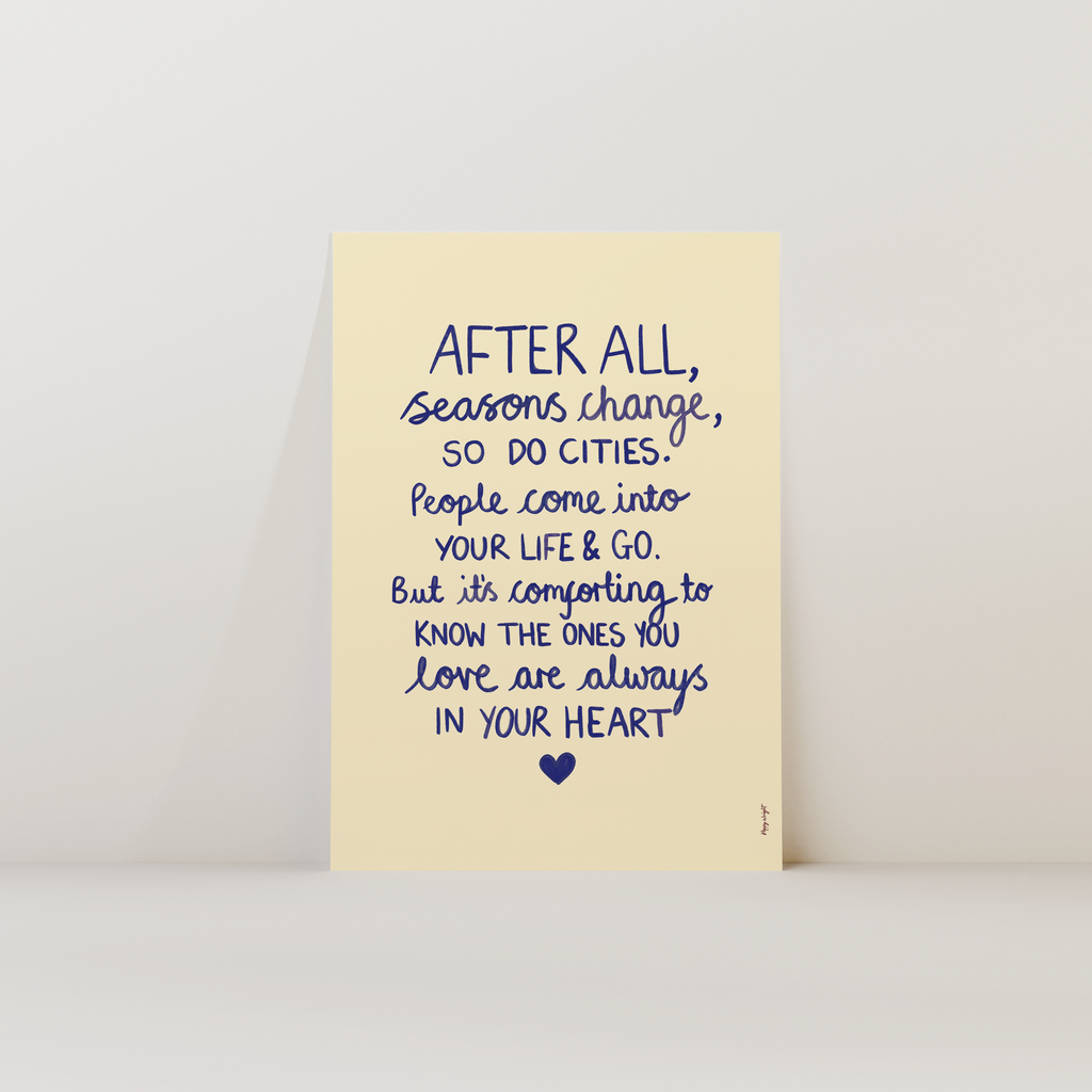 Seasons Change Print
