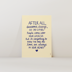 Seasons Change Print