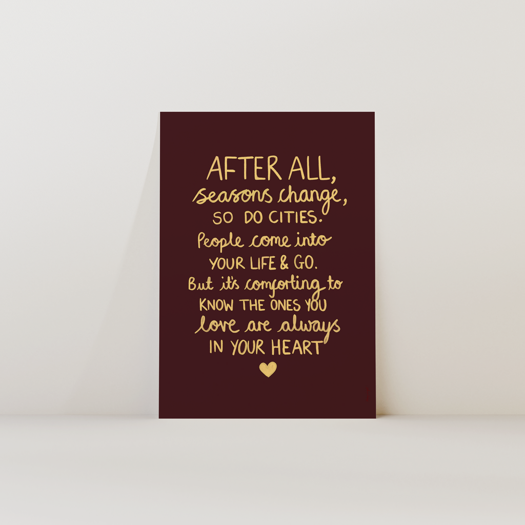 Seasons Change Print