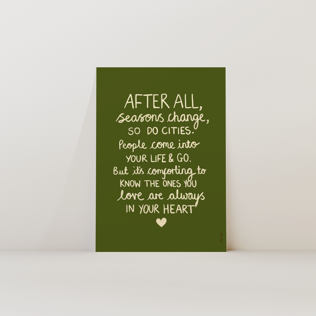 Seasons Change Print