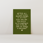 Seasons Change Print