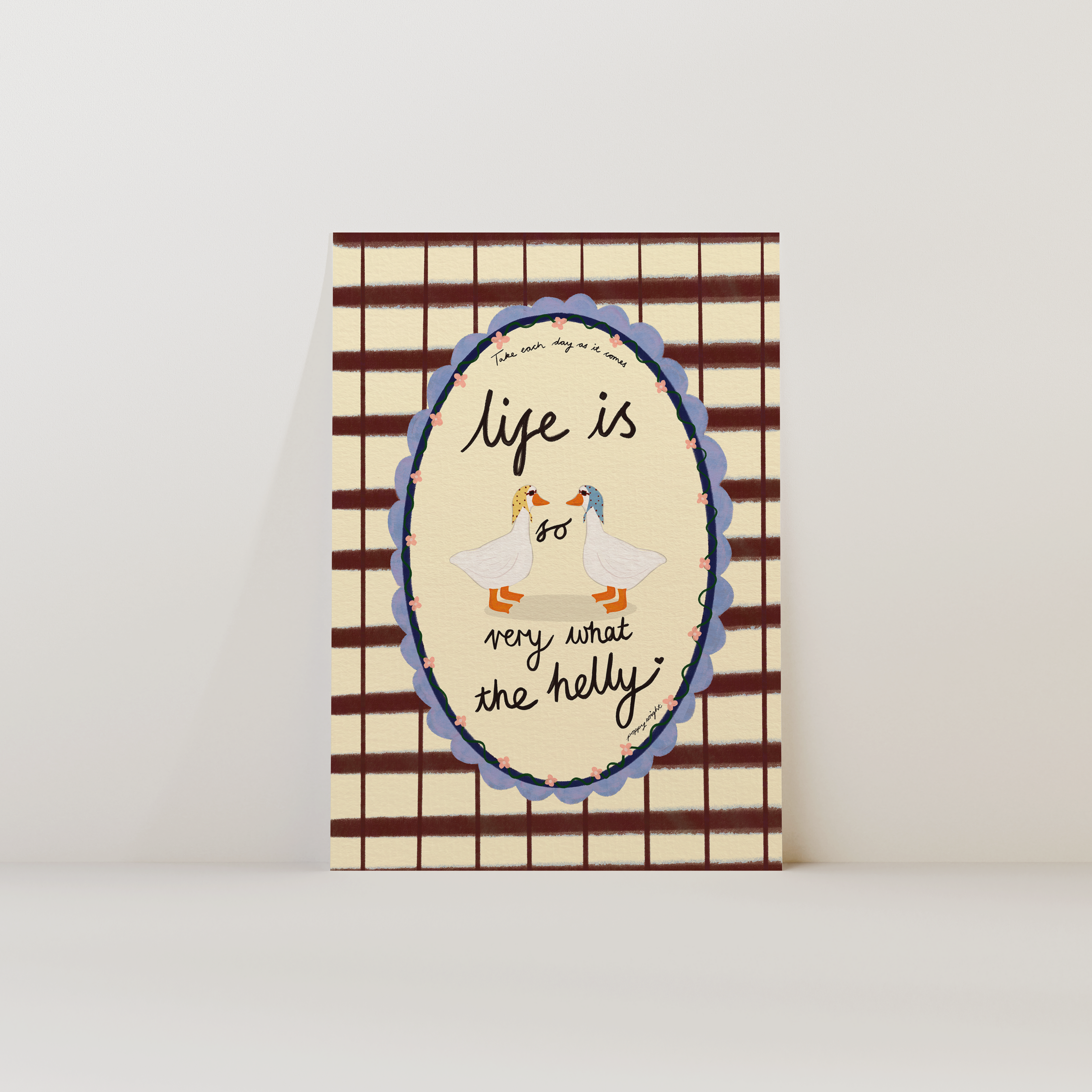 What The Helly Print